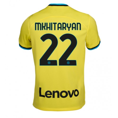 Inter Milan Henrikh Mkhitaryan #22 Tredjedrakt 2022-23 Kortermet Inter Milan Henrikh Mkhitaryan #22 Tredjedrakt 2022-23 Kortermet